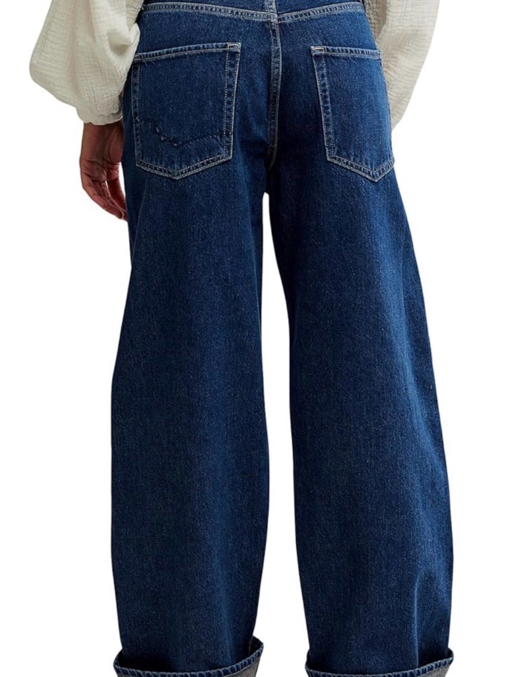 Free People East bay cuffed jeans - Picture 2 of 5